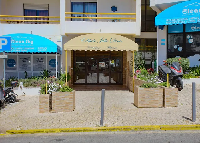 Go4Portugal - Dinis - Luxe Condo With Pool, Airco, Seaview With Two Balcony * 阿尔布费拉