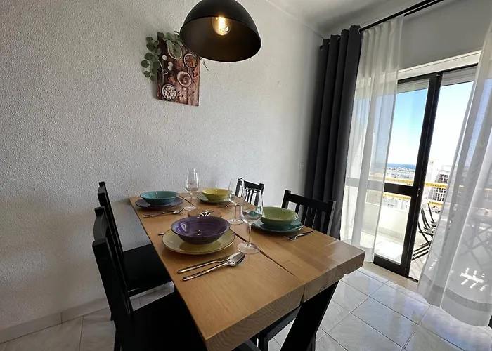 Go4Portugal - Dinis - Luxe Condo With Pool, Airco, Seaview With Two Balcony * 阿尔布费拉