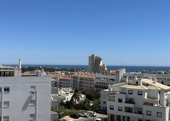 公寓 Go4Portugal - Dinis - Luxe Condo With Pool, Airco, Seaview With Two Balcony