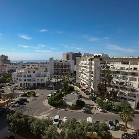 Go4portugal - Dinis - Luxe With Pool, Airco, Seaview With Two Balcony Апартаменты Албуфейра